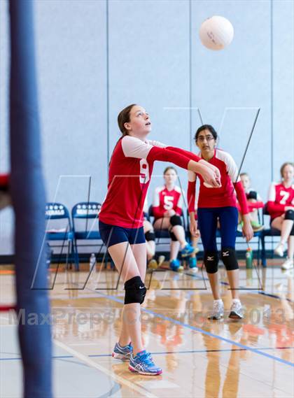 Thumbnail 1 in Yorktown vs Jefferson (Jr. Volleyball Brawl II) photogallery.