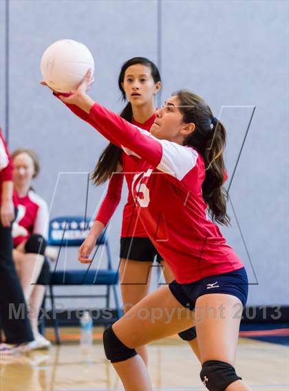 Thumbnail 3 in Yorktown vs Jefferson (Jr. Volleyball Brawl II) photogallery.