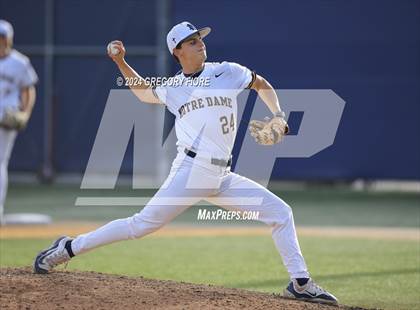 Thumbnail 3 in Harvard-Westlake @ Notre Dame (SO) photogallery.
