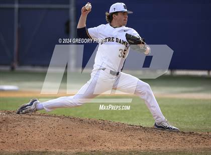 Thumbnail 1 in Harvard-Westlake @ Notre Dame (SO) photogallery.