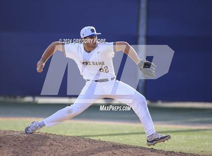 Thumbnail 3 in Harvard-Westlake @ Notre Dame (SO) photogallery.