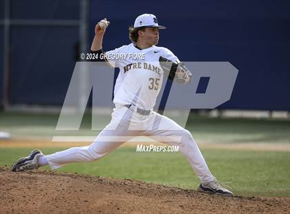 Thumbnail 1 in Harvard-Westlake @ Notre Dame (SO) photogallery.