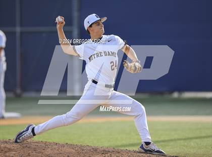 Thumbnail 3 in Harvard-Westlake @ Notre Dame (SO) photogallery.