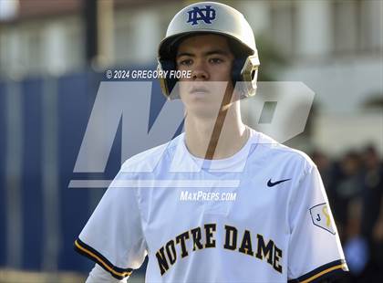 Thumbnail 1 in Harvard-Westlake @ Notre Dame (SO) photogallery.
