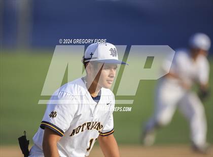 Thumbnail 1 in Harvard-Westlake @ Notre Dame (SO) photogallery.