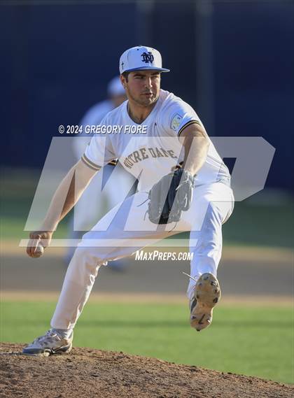 Thumbnail 2 in Harvard-Westlake @ Notre Dame (SO) photogallery.