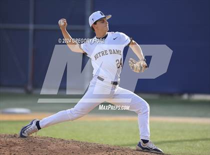 Thumbnail 1 in Harvard-Westlake @ Notre Dame (SO) photogallery.