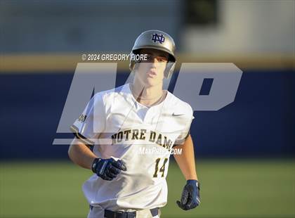 Thumbnail 3 in Harvard-Westlake @ Notre Dame (SO) photogallery.