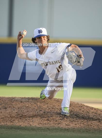 Thumbnail 1 in Harvard-Westlake @ Notre Dame (SO) photogallery.