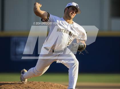 Thumbnail 3 in Harvard-Westlake @ Notre Dame (SO) photogallery.