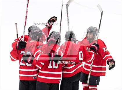 Thumbnail 2 in Rivers vs. Phillips Exeter Academy (Walter Brown Arena) photogallery.