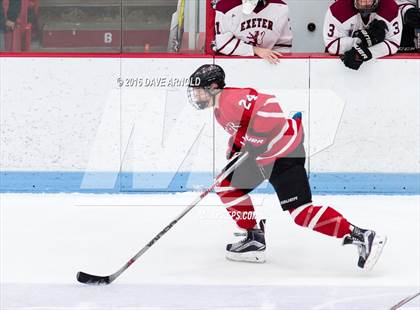 Thumbnail 1 in Rivers vs. Phillips Exeter Academy (Walter Brown Arena) photogallery.