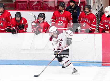 Thumbnail 2 in Rivers vs. Phillips Exeter Academy (Walter Brown Arena) photogallery.
