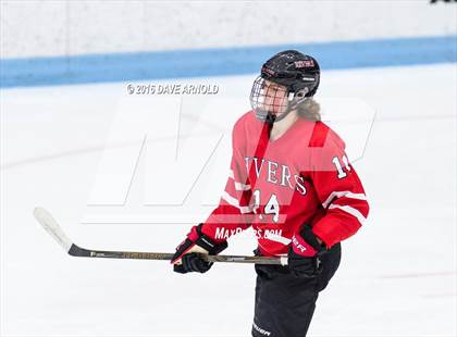 Thumbnail 1 in Rivers vs. Phillips Exeter Academy (Walter Brown Arena) photogallery.