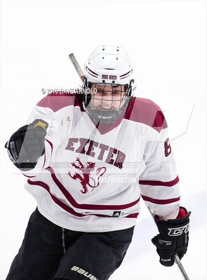 Thumbnail 2 in Rivers vs. Phillips Exeter Academy (Walter Brown Arena) photogallery.