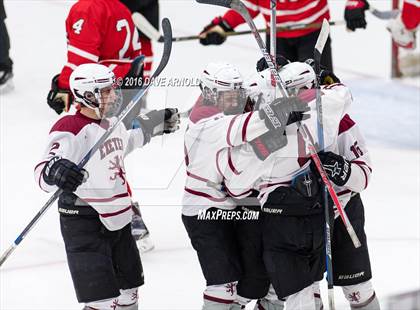 Thumbnail 2 in Rivers vs. Phillips Exeter Academy (Walter Brown Arena) photogallery.