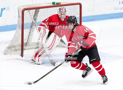 Thumbnail 2 in Rivers vs. Phillips Exeter Academy (Walter Brown Arena) photogallery.