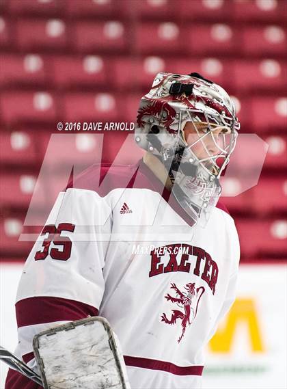 Thumbnail 1 in Rivers vs. Phillips Exeter Academy (Walter Brown Arena) photogallery.