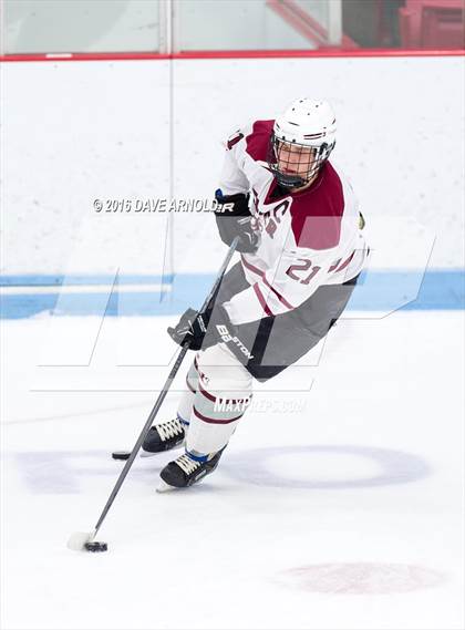 Thumbnail 3 in Rivers vs. Phillips Exeter Academy (Walter Brown Arena) photogallery.