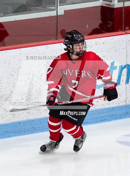 Thumbnail 1 in Rivers vs. Phillips Exeter Academy (Walter Brown Arena) photogallery.