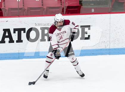 Thumbnail 2 in Rivers vs. Phillips Exeter Academy (Walter Brown Arena) photogallery.