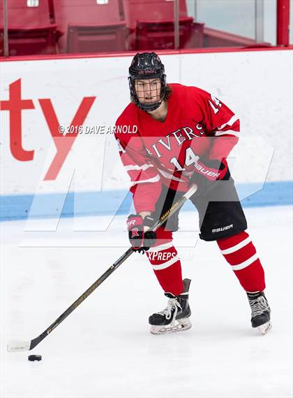 Thumbnail 2 in Rivers vs. Phillips Exeter Academy (Walter Brown Arena) photogallery.