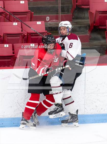 Thumbnail 3 in Rivers vs. Phillips Exeter Academy (Walter Brown Arena) photogallery.