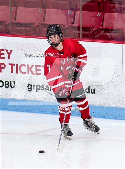 Thumbnail 2 in Rivers vs. Phillips Exeter Academy (Walter Brown Arena) photogallery.