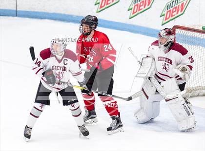 Thumbnail 3 in Rivers vs. Phillips Exeter Academy (Walter Brown Arena) photogallery.