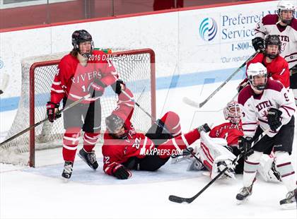 Thumbnail 1 in Rivers vs. Phillips Exeter Academy (Walter Brown Arena) photogallery.