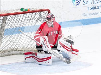 Thumbnail 1 in Rivers vs. Phillips Exeter Academy (Walter Brown Arena) photogallery.