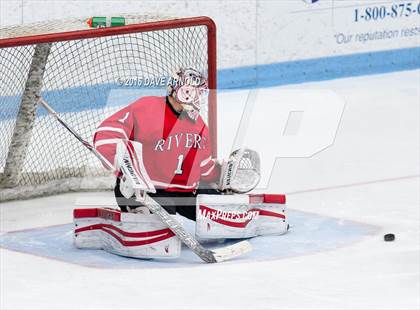 Thumbnail 1 in Rivers vs. Phillips Exeter Academy (Walter Brown Arena) photogallery.