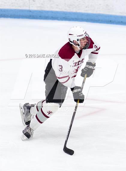 Thumbnail 2 in Rivers vs. Phillips Exeter Academy (Walter Brown Arena) photogallery.