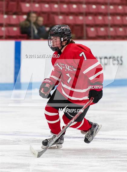 Thumbnail 2 in Rivers vs. Phillips Exeter Academy (Walter Brown Arena) photogallery.