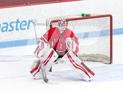 Thumbnail 3 in Rivers vs. Phillips Exeter Academy (Walter Brown Arena) photogallery.