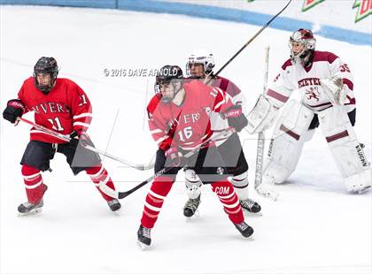 Thumbnail 3 in Rivers vs. Phillips Exeter Academy (Walter Brown Arena) photogallery.