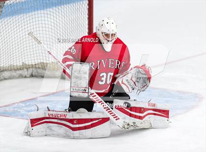 Thumbnail 3 in Rivers vs. Phillips Exeter Academy (Walter Brown Arena) photogallery.