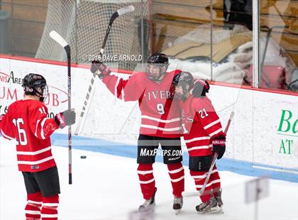 Thumbnail 3 in Rivers vs. Phillips Exeter Academy (Walter Brown Arena) photogallery.