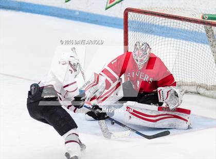Thumbnail 3 in Rivers vs. Phillips Exeter Academy (Walter Brown Arena) photogallery.