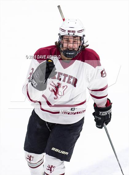 Thumbnail 1 in Rivers vs. Phillips Exeter Academy (Walter Brown Arena) photogallery.