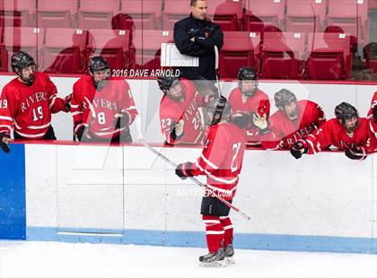 Thumbnail 1 in Rivers vs. Phillips Exeter Academy (Walter Brown Arena) photogallery.