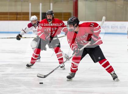 Thumbnail 3 in Rivers vs. Phillips Exeter Academy (Walter Brown Arena) photogallery.