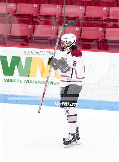 Thumbnail 2 in Rivers vs. Phillips Exeter Academy (Walter Brown Arena) photogallery.
