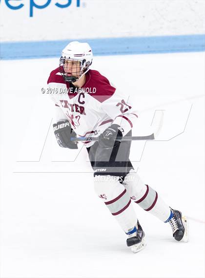 Thumbnail 1 in Rivers vs. Phillips Exeter Academy (Walter Brown Arena) photogallery.