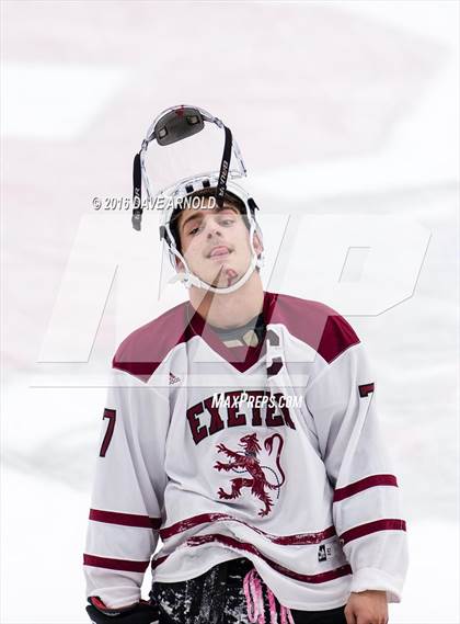 Thumbnail 1 in Rivers vs. Phillips Exeter Academy (Walter Brown Arena) photogallery.