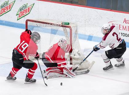 Thumbnail 2 in Rivers vs. Phillips Exeter Academy (Walter Brown Arena) photogallery.