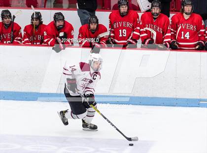 Thumbnail 1 in Rivers vs. Phillips Exeter Academy (Walter Brown Arena) photogallery.