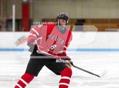 Thumbnail 3 in Rivers vs. Phillips Exeter Academy (Walter Brown Arena) photogallery.