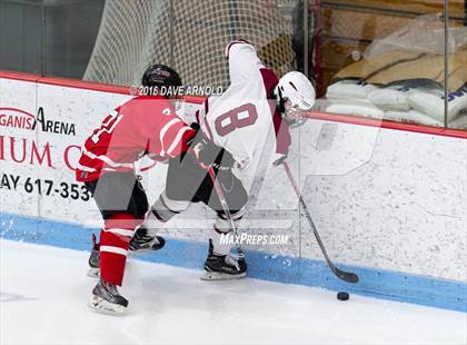 Thumbnail 2 in Rivers vs. Phillips Exeter Academy (Walter Brown Arena) photogallery.