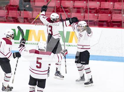 Thumbnail 1 in Rivers vs. Phillips Exeter Academy (Walter Brown Arena) photogallery.